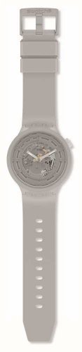 Swatch - C-Grey, Plastic/Silicone Watch SB03M100