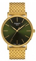 Tissot - Everytime, Yellow Gold Plated - Stainless Steel - Quartz Watch, Size 40mm T1434103309100