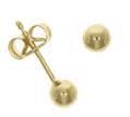 Guest and Philips - Yellow Gold 9ct Ball Stud Earrings 10-01-226