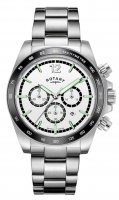 Rotary - Henley, Stainless Steel - Chrono Quartz Watch, Size 41mm GB05440-02