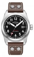Rotary - Commando Pilot, Stainless Steel - Auto Watch, Size 42mm GS05470-19