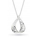 Kit Heath - Ladies Blossom Flourish, Silver Necklace 90013HP024