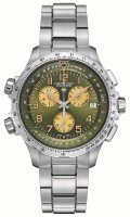 Hamilton - Aviation X Wind GMT, Stainless Steel - Chrono Quartz Watch , Size 46mm H77932160