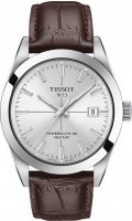 Tissot - Gentleman, Stainless Steel - Leather - Powermatic 80 Auto Watch, Size 40mm T1274071603101