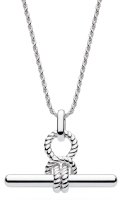 Kit Heath - marina rope, Rhodium Plated necklace 91094rp
