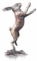 Richard Cooper - Boxing Hare, Bronze Ornament 2041