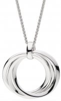 Kit Heath - Bevel Cirque, Sterling Silver - Grande Slider Necklace, Size 26" 9170RP