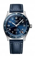 Longines - SPIRIT ZULU TIME, Stainless Steel - Leather - Auto Watch, Size 42mm L38124932