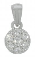 Guest and Philips - 15PT DIA, Diamond Set, White Gold - PENDANT 09CIDI82595