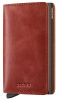 Secrid - Slimwallet, Aluminium  SV-Orange