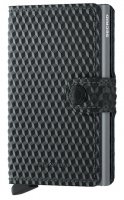 Secrid - Miniwallet, Titanium Cubic Wallet MCU-BLACK-TITANIUM