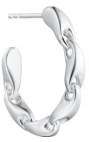 Georg Jensen - Reflect, Sterling Silver Chain Ear Hoop Right 20001516