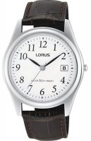 Lorus - Leather - Stainless Steel - Quartz Watch, Size 38mm RS965BX9