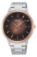 Seiko - Stainless Steel Bracelet Strap Watch - SGEH90P1