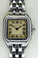Antique Guest and Philips - Stainless Steel Cartier Panthere PKT1461