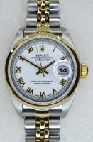 Antique Guest and Philips - Stainless Steel Rolex Lady Datejust PKT1703