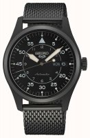 Seiko - Stainless Steel Automatic Day Date Watch SRPH25K1