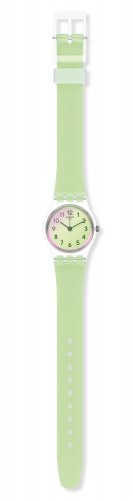 Swatch - Casual Green, Plastic/Silicone - Quartz Watch, Size 25mm LK397