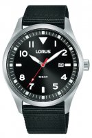 Lorus - Stainless Steel - Fabric - Quartz Watch, Size 42mm RH927QX9