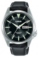 Lorus - Stainless Steel - Leather - Auto Watch, Size 42mm RL423BX9