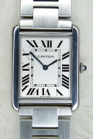 Antique Guest and Philips - Stainless Steel Cartier Tank Solo PKT1698