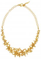 Giovanni Raspini - Starfish, Yellow Gold Plated - Sterling Silver - Necklace, Size 48cm 08987