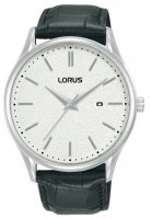 Lorus - Stainless Steel - Leather - Quartz Watch, Size 42mm RH937QX9