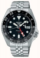 Seiko - Sport, Stainless Steel GMT Automatic Watch SSK001K1