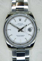 Antique Guest and Philips - Stainless Steel Rolex Oyster Perpetual Date PKT1613