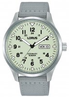 Lorus - Fabric - Stainless Steel - Auto Watch, Size 42mm RL415BX9