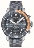 Tissot - Seastar 1000, Stainless Steel - Aluminium - Fabric Chrono Quartz Watch, Size 45.5mm T1204171708101