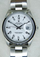 Antique Guest and Philips - Stainless Steel Rolex Oyster Perpetual Date PKT1612