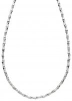 Gecko - Sterling Silver Bamboo Necklace N4409