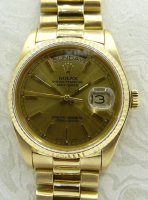Antique Guest and Philips - Stainless Steel Rolex Day-Date PKT1728