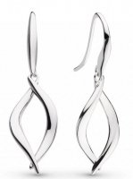 Kit Heath - ENTWINE TWIST, Sterling Silver DROP EARRINGS 60230RP