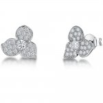 Jools - Cubic Zirconia Set, Silver Stud - KPE1983