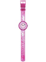 Swatch - So Cute, Crystals Set, Plastic/Silicone - Flik Flak Quartz Watch, Size 31.85mm FBNP143