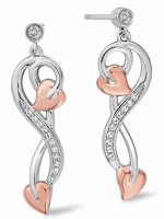 Clogau - TREE OF LIFE, Sterling Silver Drop Earrings 3STOL0202