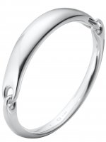Georg Jensen - Reflect, Sterling Silver - ID Bangle, Size S 20001303000S