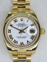 Antique Guest and Philips - Stainless Steel Rolex Lady Datejust PKT1693
