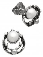 Giovanni Raspini - Ad Astra, Pearl Set, Sterling Silver - Earrings 11037