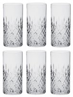 Royal Scot Crystal - London, Glass/Crystal 6 Tall Tumblers LONB6TT