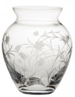 Royal Scot Crystal - Meadow Flowers, Glass/Crystal - Posy Vase L, Size 18cm MEADLPOSY