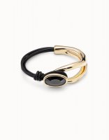 Uno de 50 - Madame, Yellow Gold Plated Bracelet PUL2251NGRORO0L