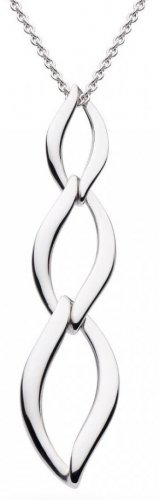 Kit Heath - Entwine Twine, Sterling Silver - Twine Link Necklace, Size 18
