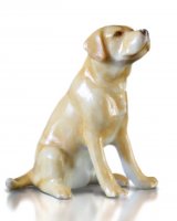 Richard Cooper - Fine Bone China Labrador Ornament, Size 46mm 101BC