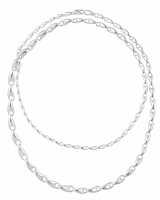 Georg Jensen - Reflect, Sterling Silver - Graduated Necklace, Size 100cm 20001518