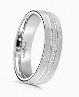 Guest & Philips Equinox Wedding Ring