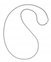 Giovanni Raspini - Light, Sterling Silver - Long Necklace, Size 90cm 09315