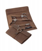 Guest and Philips - Leather Manicure Set In Case - 9569